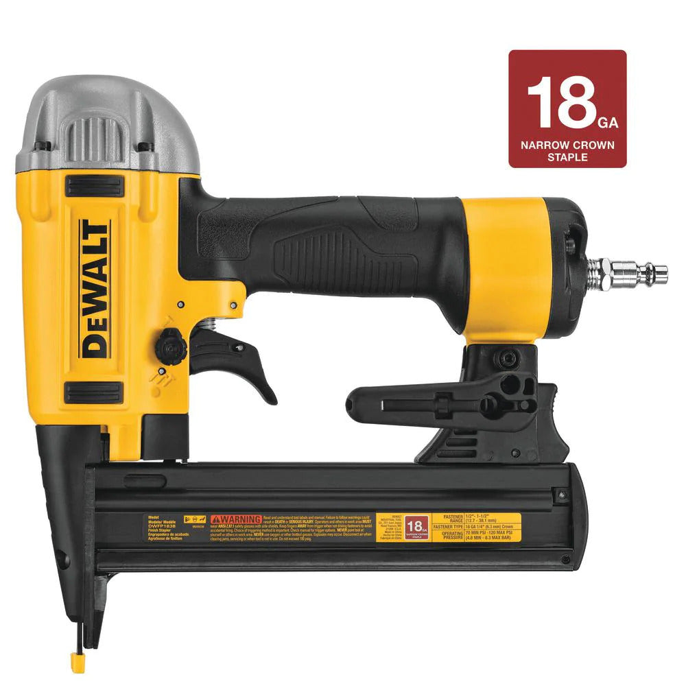 DEWALT #DWFP1838 Pneumatic Finish Stapler